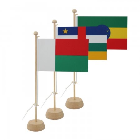 Tafelvlag Afrika rij